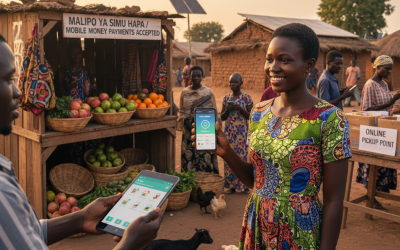 How Mobile Money Drives Online Sales in Rural Areas